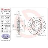 Set disc frana Dacia Duster (Hm) 10.17-, Duster (Hs) 04.10-01.18, Duster Box/Suv 04.11-; Nissan Juke (F16) 08.19-, Townstar Box (Xfk) 12.21-, Townsta
