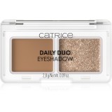 Catrice Daily Duo Eyeshadow duo fard ochi culoare 010 Everyday Nude 2.8 g