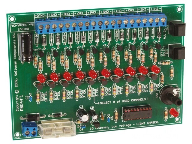 Efect luminos LED 12VDC 10 canale WSL8044