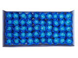 Trandafiri sapun bicolor pentru aranjamente florale set 50 buc