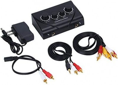 Mixer de sunet Kaoke Sistem audio profesional Mini aparat de karaoke audio digit foto