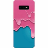 Husa silicon pentru Samsung Galaxy S10 Lite, Pink Liquid Dripping