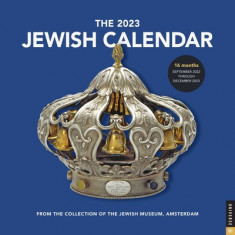 The Jewish Calendar 16-Month 2022-2023 Wall Calendar: Jewish Year 5783