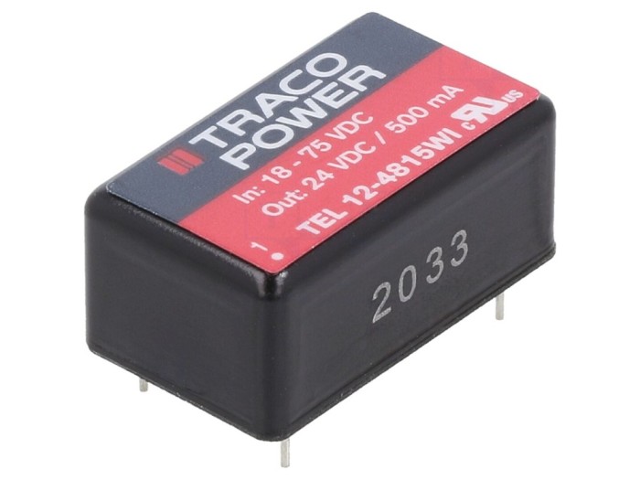 Convertor DC/DC 12W 18-75V la 24V
