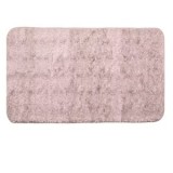 Covoras decorativ din imitatie de blana, Dusty Pink, 130x90 cm, CMCLASS