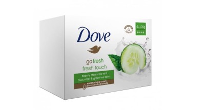 Sapun Crema Dove Go Fresh Touch, 4 bucati x 90G foto