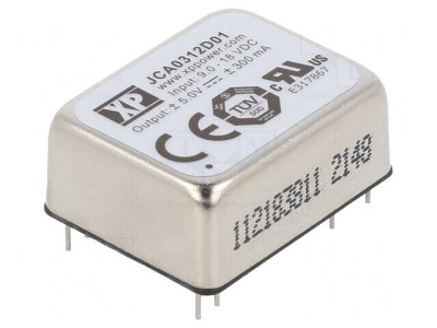Convertor DC/DC 3W 9-18V la 5V/-5V 300kHz foto