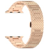 Techsuit - Watchband 35mm (W052) - Apple Watch 1/2/3/4/5/6/7/8/9/10/SE/SE 2/Ultra/Ultra 2 (42/44/45/46/49mm) - Rose&nbsp;Gold