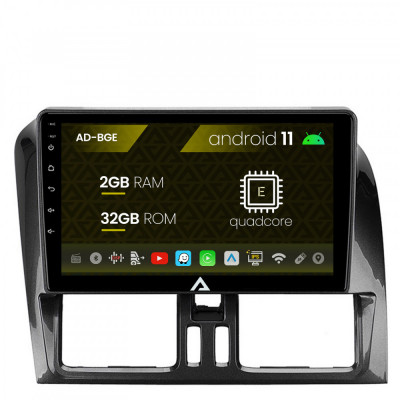 Navigatie Volvo XC60 (2008-2013), Android 11, E-Quadcore 2GB RAM + 32GB ROM, 9 Inch - AD-BGE9002+AD-BGRKIT400V2 foto