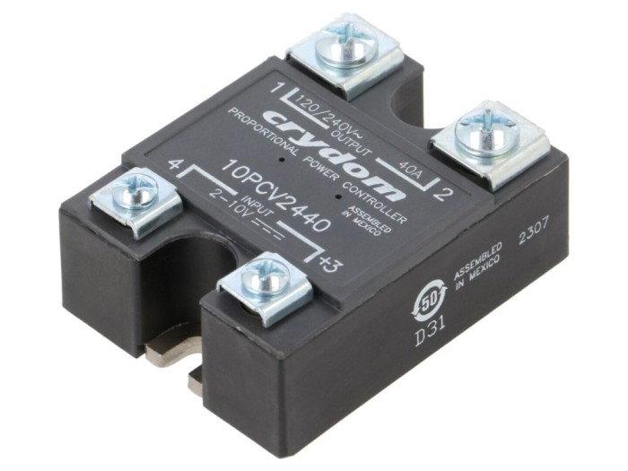 Releu semiconductor 40A, 100-280VAC
