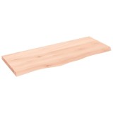 Cumpara ieftin Blat de masa, 100x40x(2-4) cm, lemn masiv de stejar netratat