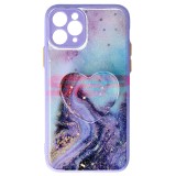 Husa iPhone 11 Pro Marmura, TPU, Pop Design 01