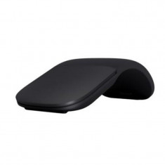 Mouse Microsoft ARC Touch, Wireless 2.4 Ghz, Bluetooth 4.0, Ambidextru, Senzor Optic, Scroll, baterii incluse, Negru foto