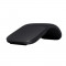 Mouse Microsoft ARC Touch, Wireless 2.4 Ghz, Bluetooth 4.0, Ambidextru, Senzor Optic, Scroll, baterii incluse, Negru