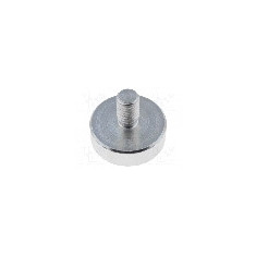 Magnet neodim, 6mm, 20mm, ELESA+GANTER - GN 50.3-ND-20-M6