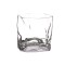 Pahar, pentru whiskey, Wave, din sticla, transparent, 280 ml, 8 cm inaltime, 8.5 cm latime, 8 cm adancime