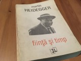 Cumpara ieftin MARTIN HEIDEGGER, FIINTA SI TIMP. EDITURA JURNALUL LITERAR 1994