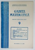 GAZETA MATEMATICA , PUBLICATIE LUNARA PENTRU TINERET , NR. 9 , 1978