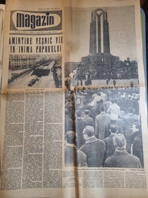 magazin 27 martie 1965- moartea lui gheorghe gheorghiu dej,art. brasov foto