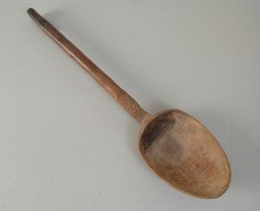 Veche lingura taraneasca de lemn Transilvania