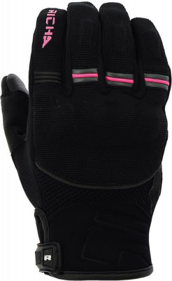 Manusi Moto Dama Richa Scope Gloves Women, Negru/Roz, Extra-Large foto