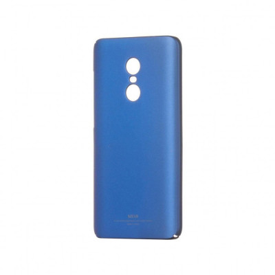 Husa MSVII Albastra + Folie Protectie Sticla Pentru Xiaomi Redmi Note 4,4X (MediaTek) foto