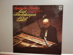 S.Richter play Liszt ?Piano concerto no 1&amp;amp;2 (1974/Philips/RFG) - VINIL/NM+ foto