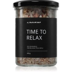 Almara Soap Bath sare de baie relaxanta cu parfum Time To Relax 450 g