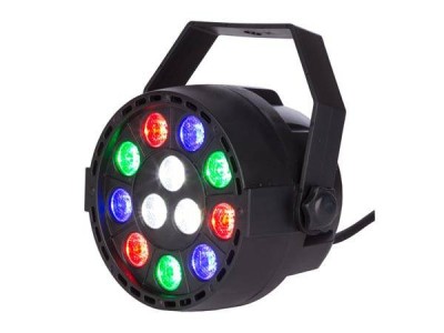 Proiector jocuri de lumini mini LED 9x 1W RGB +3x 1W alb Velleman foto