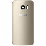 Capac Original cu geam camera Samsung Galaxy S7 Edge G935 Auriu Swap (SH)