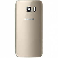 Capac Original Samsung Galaxy S7 G930 Gold cu Geam Camera (SH) foto