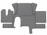 Covorase camion, pentru MAN TGX, cutie automata, un sertar, piele ecologica, captusite, calitate de lux, gri