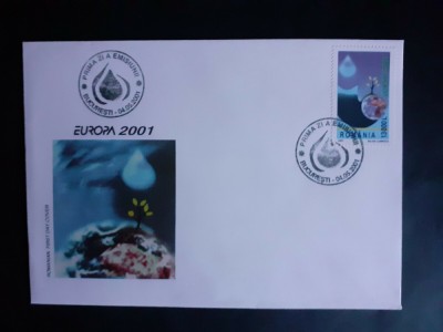 2001 - Europa 2001 - FDC foto