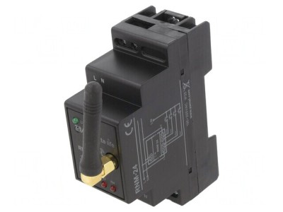 Emițător Fără Fir EXTA LIFE 230V IP20 pentru Șină DIN foto