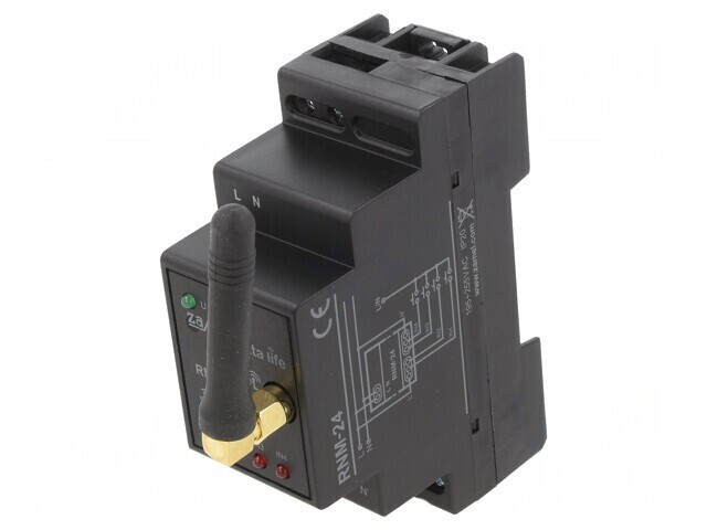 Emițător Fără Fir EXTA LIFE 230V IP20 pentru Șină DIN