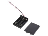 Suport Baterii AAA cu Cabluri 150mm și Terminale