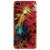 Husa silicon pentru Huawei P9 Lite mini, Colorful Digital Painting Strokes