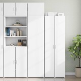 Dulap depozitare slim alb 50x42,5x225 cm lemn prelucrat