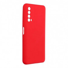 Husa Liquid soft touch compatibila cu Huawei P smart 2021, Lady in Red, ALC