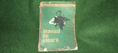 MANUAL DE VIOARA VOL lll Metoda Geanta &amp;amp; Manoliu An 1964 foto