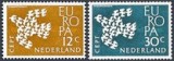 Olanda 1961 - Europa-cept 2v.v.neuzat,perfecta stare(z)