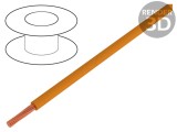 Cablu H07V2-K 10mm2 8AWG PVC portocalie 450V 750V
