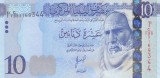 Bancnota Libia 10 Dinari (2025) - PNew UNC ( serie 1A - vezi descriere )