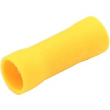Papuci electrici izolati, mama, galben Rotund, 6,8 mm, lungime 26,7 mm, crimpat, 551, 10 buc. la blister Carpoint AutoDrive ProParts