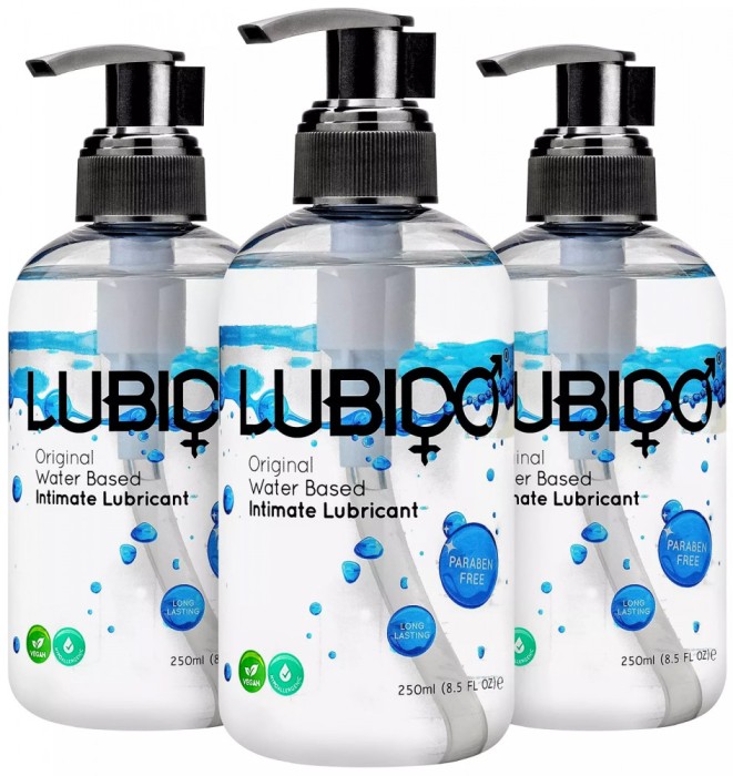 Set 3 bucati x Lubrifiant Lubido 250ml#