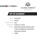 Cumpara ieftin Bit diamant flacara 244-018R, rosu