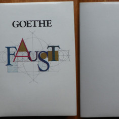 Goethe, Faust, traducere Stefan Augustin Doinas, 1983, editie bibliofila de lux