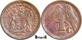 1995, 1 Cent (Hern#Na6) - Africa de Sud