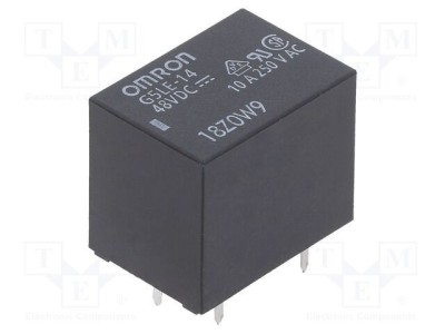 Releu electromagnetic SPDT 48VDC 10A OMRON G5LE foto