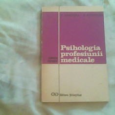 Psihologia profesiunii medicale-V.Sahleanu,A.Athanasiu